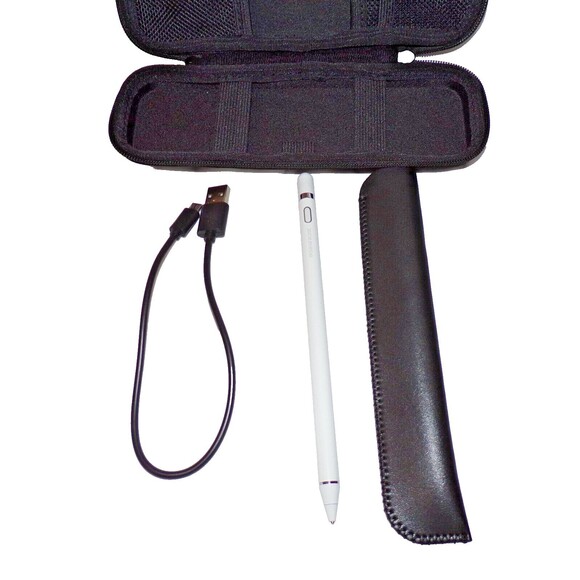 SaharaBasics - Stylus Pen - White - Android Devices - 2 cases included - Picture 2 of 8